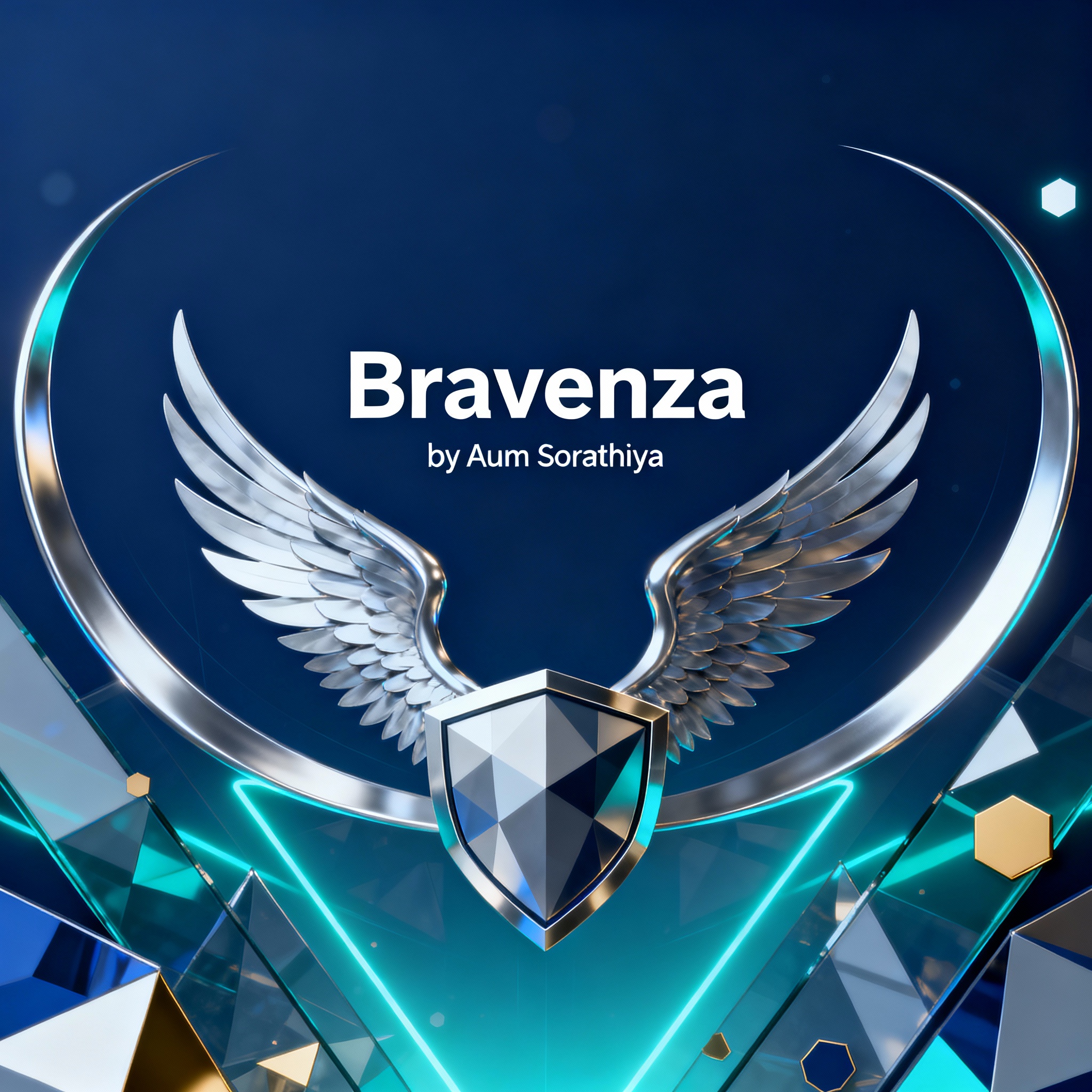 Bravenza corporate landing page design