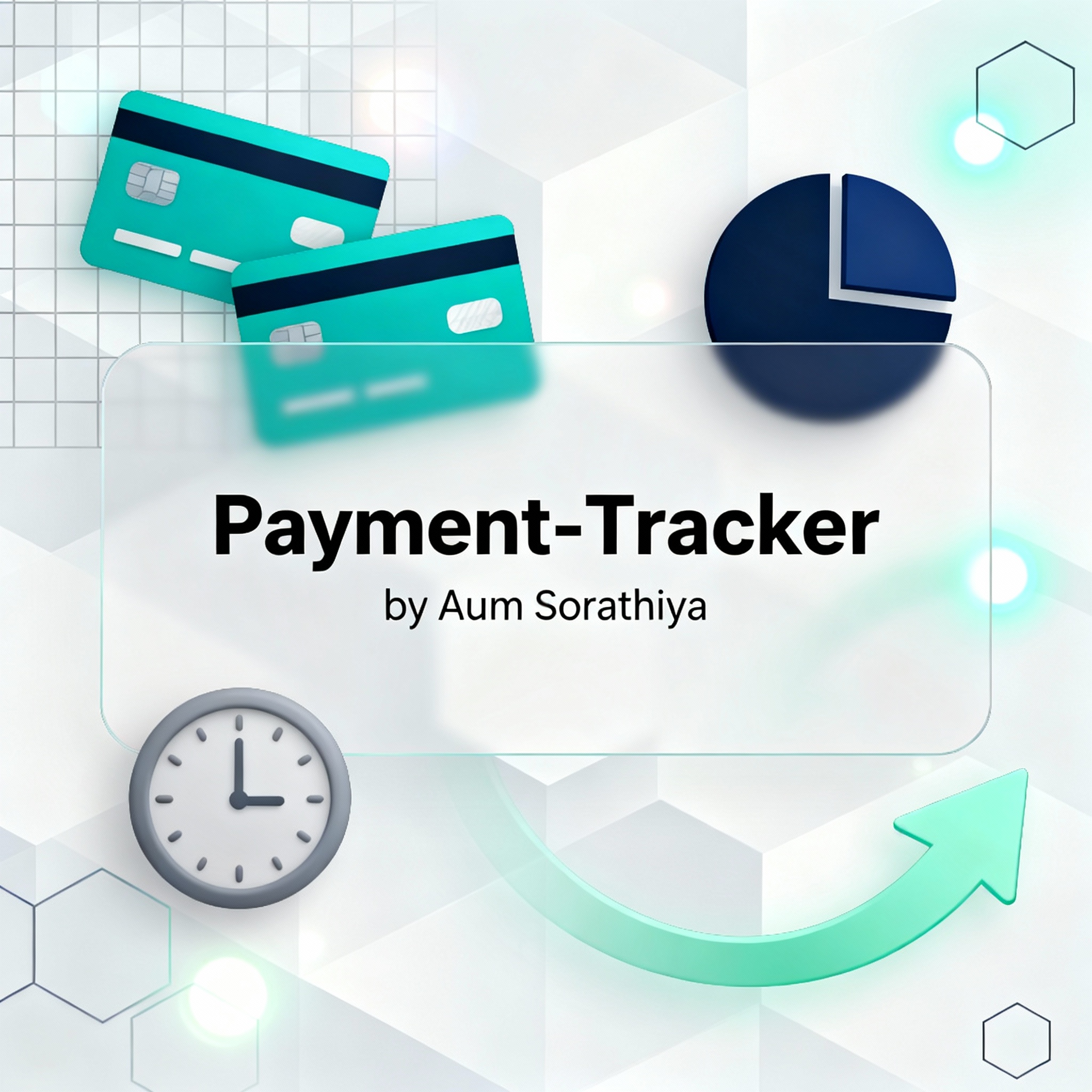 Payment Tracker financial management dashboard with charts